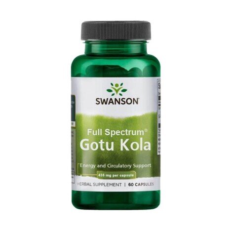 Swanson Gotu Kola, 435 mg, 60 Capsule